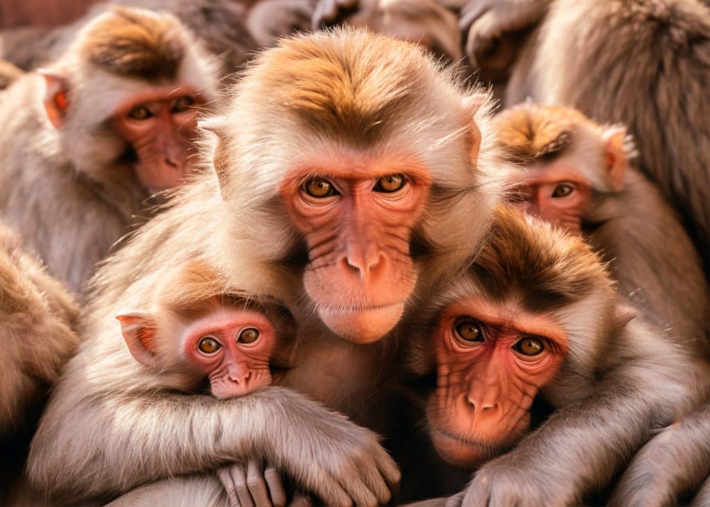 schéma répétitif transgénérationnel chez les singes